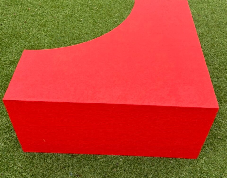 Bankje rood